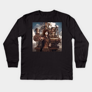 Kate Bush Cloudbusting Kids Long Sleeve T-Shirt